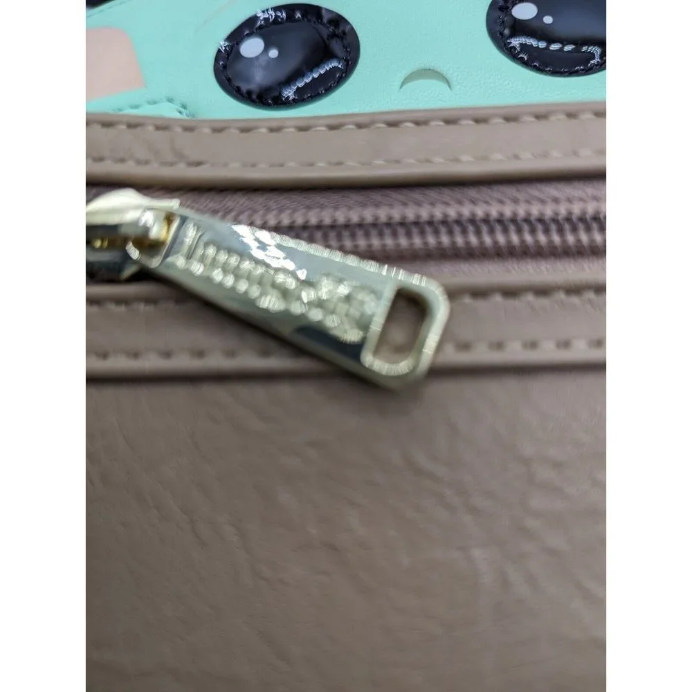 Disney Parks The Child Mandalorian Baby Yoda Star Wars Loungefly Wristlet Bag